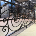 Note luxury design high quality wrought iron balustrades & handrails for hospital staircase railing